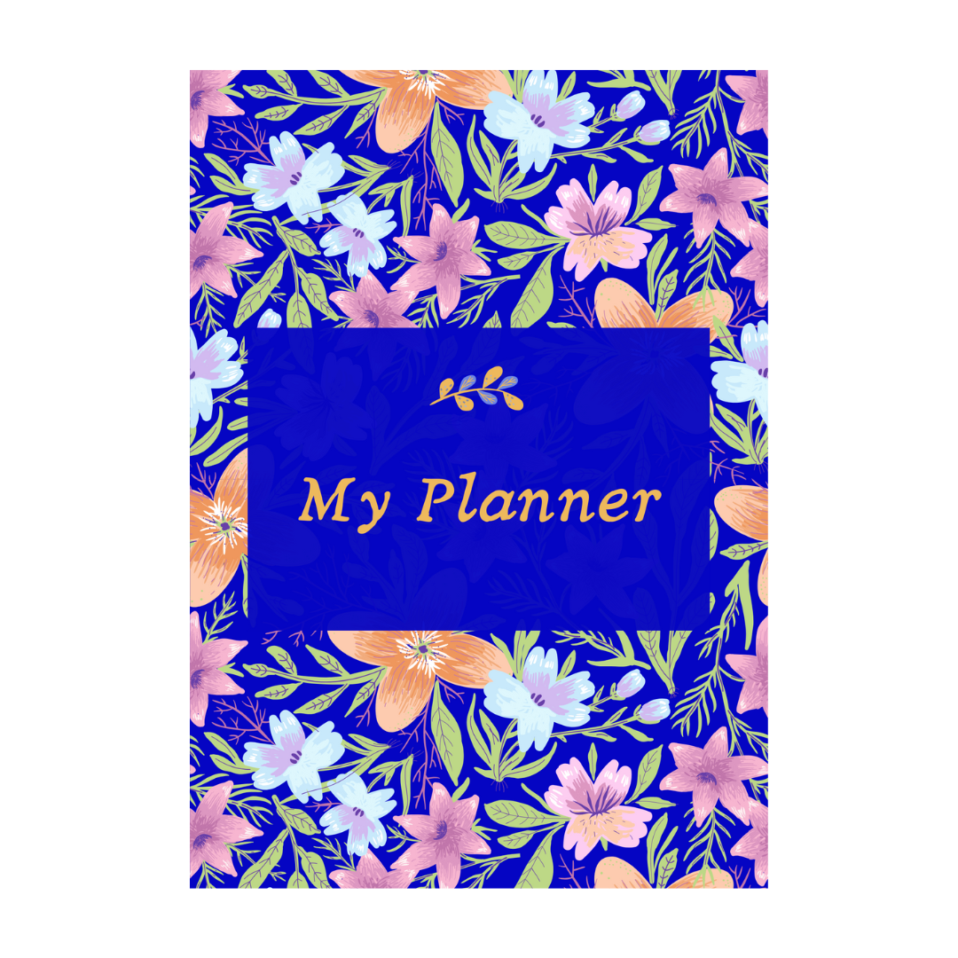 Floral Planner by VII Wellness