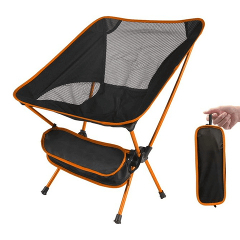 Ausla Folding Chair, Outdoor Portable Leisure Chair Lightweight